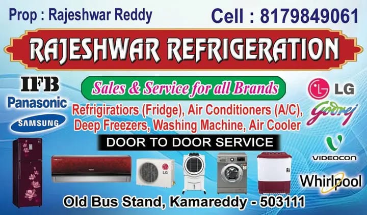 Ac, Fridge & Washing Machine